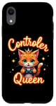 iPhone XR Controller Queen Cute Gamer Cat Design- Gaming Cat Lovers Case