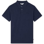 ROLAND GARROS RG Polo Heritage - Homme - 100% Coton Confortable Et Respirant - Marine Chiné