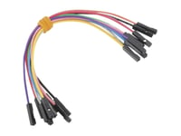 Mikroelektronika Mikroe-511 Jumper Kabel Raspberry Pi, Banana Pi, Arduino [10X Wire Bridge Socket - 10X Wire Bridge Socket] 15.00 Cm Multicolor