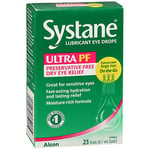 Systane Ultra Lubricant Eye Drops 25 Vials By Systane