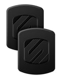 Scosche MS2i MagicMount Lot de 2 Supports magnétiques universels pour Tableau de Bord de Voiture et Surfaces Planes, Montage magnétique Facile pour iPhone, iPad, Smartphones, tablettes, etc