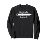 Classically Trained Slide Rule Mechanical Analog Calculator Sweatshirt