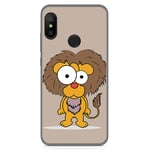 Housse En Gel TPU Pour XIAOMI REDMI 6 PRO / Mi A2 LITE Design Léon Dessins