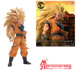 Dragon Ball Z Goku Super Saiyan 3 Scultures Big Figurine BANPRESTO Original Rare