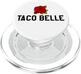 Taco Belle Princess If I Were a Princess I'd Be a Taco Belle PopSockets PopGrip pour MagSafe