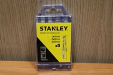 Stanley Masonry Drill Bit Set SDS-Plus 5 pack STA54372 1 x 5mm 2 x 6mm 2 x 8mm