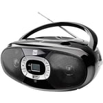 Radio avec Lecteur CD • USB • MP3 • Radio FM • Prise Casque • Boombox • Haut-Parleur stéréo • Alimentation Secteur/Batterie • Portable • Double P 390