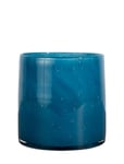 Vase/Candle Holder Calore M Blue Byon