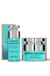 Eclat Skin London Unisex Marine Collagen SPF50 day cream 50ml + Night Repair serum 30ml - One Size