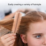 Round Brush Styling Pointy Tail Beech Blow Drying Roller Comb For Hair BLW