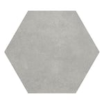 Milano City Esagono, Grigio 10x10 Flis