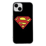 ERT GROUP mobile phone case for Iphone 14 PLUS original and officially Licensed DC pattern Superman 002 optimally adapted to the shape of the mobile phone, case made of TPU