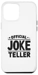 iPhone 12 Pro Max Official Joke Teller Dad Humor for Funny Fathers Case