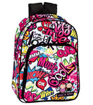 Montichelvo Backpack A.O. M&L Kiss Me Cartable, 43 cm, Multicolore (Multicolour)