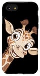 Coque pour iPhone SE (2020) / 7 / 8 Girafe Mignonne tête de Girafe Animal Afrique Zoo