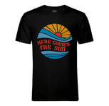 T-Shirt Homme Col Rond Here Comes The Sun Musique Musicien Instrument