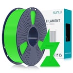 SUNLU Filament PLA Haute Vitesse1.75 mm, Filament PLA pour Imprimante 3D rapide, Conçu pour l'impression à Grande Vitesse, HS-PLA Filament, Précision Dimensionnelle +/- 0.02 mm, 1KG Vert