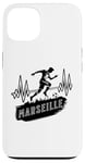 Coque pour iPhone 13 Cadeau Supporter Marseille Foot marseillais