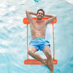 Swanew - Gonflables pour piscine pour adultes 4-en-1 Gonflables pour piscine avec hamac gonflable multi-usages Chaise de piscine pour piscine sur la
