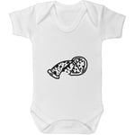 Azeeda 0-3 Month 'Pizza' Baby Grow / Bodysuit (GR00051634)