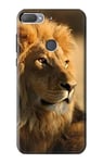 Lion King of Forest Case Cover For HTC Desire 12+, HTC Desire 12 Plus