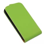 HOUSSE ETUI COQUE RABAT FLIP CLAPET POUR SAMSUNG GALAXY ACE 2 (I8160) VERT