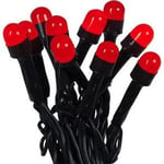 8m LED Light String Red