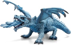 Papo - Grande Figurine - Dragon de Glace, Jouet pour Enfants, Voyage dans Un Monde de Fantaisie, Création Peinte à la Main pour Aventures Glaciales dès 3 Ans