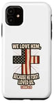 Coque pour iPhone 11 1 Jean 4:19 Écritures des versets de la Bible