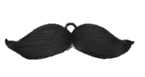 Black Bendalble Party Moustache shapeable costume disguise Party Moustaches