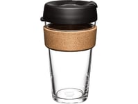 Keepcup Mug With A Lid Keepcup Brew Cork Black, 454 Ml