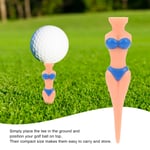 Durable Plastic Step-UP Tees 5pcs Non-slip Plastic Golf Tees for Begginers