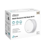 TP-Link Deco AX3000 Mesh System (3-pack) 2xLan på varje enhet (puckar) Wi-Fi 6