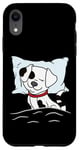 Coque pour iPhone XR Pyjama animaux endormis mignon chien endormi