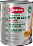 Saturateur protection bois extérieurs Teinte Chêne doré 5L TEXTROL OWATROL