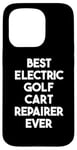 Coque pour iPhone 15 Pro Meilleur réparateur de voiturette de golf électrique jamais