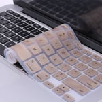 WE Clavier de protection pour Macbook Or (Pro 13 / 15 /17)