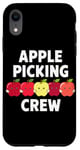 iPhone XR Apple Picking Crew Funny Orchard Harvest Season Fall Autumn Case