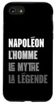 Coque pour iPhone SE (2020) / 7 / 8 Napoléon Bonaparte Idée-cadeau Étudiant ou Prof d'Histoire