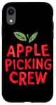 iPhone XR Apple Picking Crew Funny Orchard Harvest Season Fall Autumn Case