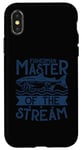 Coque pour iPhone X/XS Fishermen Best Fisherman Master of the Stream