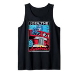 Transformers Optimus Prime Join The Autobots Retro Poster Tank Top