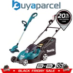 Makita DLM431Z Twin 18v / 36v LXT Cordless 43cm Lawn Mower + DUR181 Strimmer