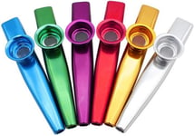 6Pcs  Kazoo ,  Multipack  Kazoo  Metal  Kazoo  Kazoo  Instrument  Gazoo  Musical