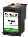 COMETE - 305 XL - 1 Cartouche Compatible avec HP 305XL sans puces - Marque française