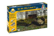 Sd.kfz. 251/1 Ausf.d 1:72 Plastique Model Kit Italeri