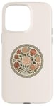 Coque pour iPhone 15 Pro Max Rose florale botanique, style bohème minimaliste, roses d'amour