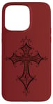 iPhone 15 Pro Max Alternative Cross Mall Goth Grunge Gothic Romantic Case