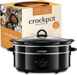 Crock-Pot Slow Cooker | Removable Easy-Clean Ceramic Bowl | 6.5 L (8+ People) |