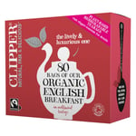 Clipper Organic Fairtrade English Breakfast Tea - 80 Teabags